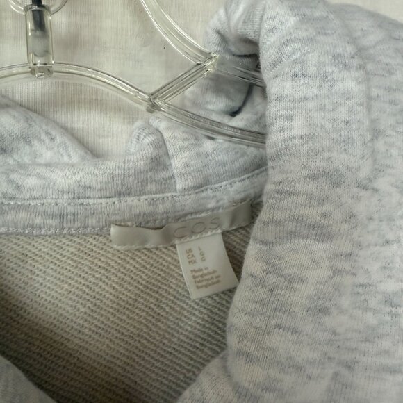 COS Heather Gray Hoodie - Picture 2 of 4